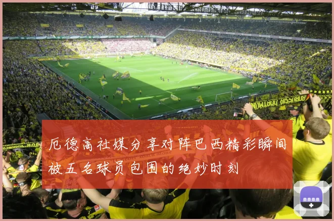 厄德高社媒分享对阵巴西精彩瞬间被五名球员包围的绝妙时刻